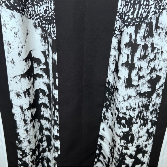 Bcbg Maxazria Ava Color Block Printed Dress Size Small - Picture 7 of 14